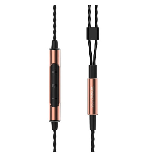 SoundMagic E50C - Słuchawki dokanałowe z pilotem i mikrofonem