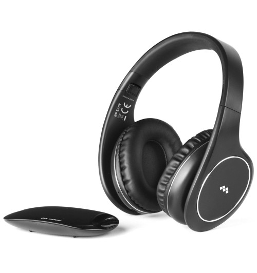 Meliconi HP Easy Digital Double - Bezprzewodowe słuchawki nauszne do telewizora