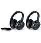 Meliconi HP Easy Digital Double - Bezprzewodowe słuchawki nauszne do telewizora