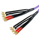 Kable głośnikowe bi-amping Melodika MDBA41525s 2 x 2.5m