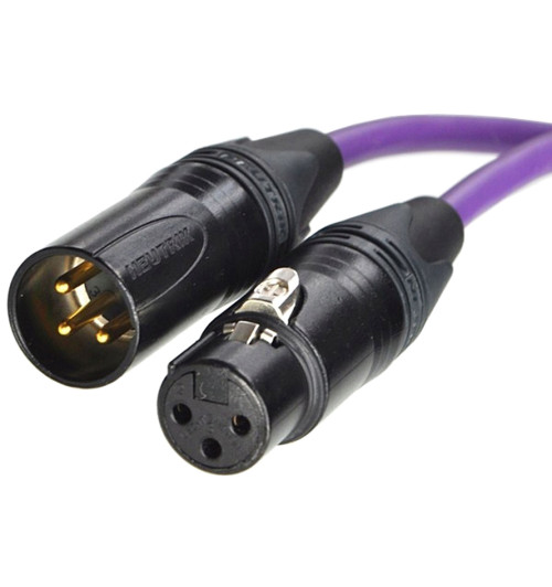 Kabel XLR - XLR Melodika Purple Rain MD1X