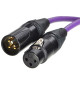 Kabel XLR - XLR Melodika Purple Rain MD1X