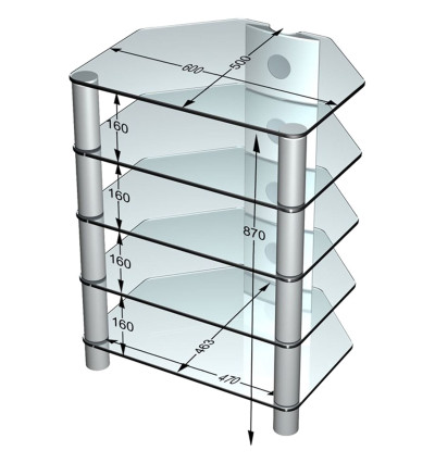 Sonorous RX2150 - Stolik RTV Hi-Fi Audio