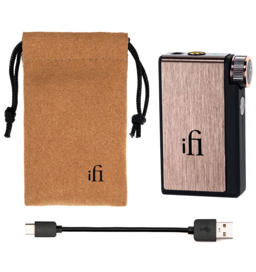 iFi Audio GO blu - Przenośny wzmacniacz słuchawkowy z DAC Bluetooth