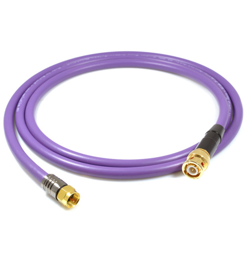 Kabel sygnałowy wtyk BNC - wtyk F Melodika MDFBN