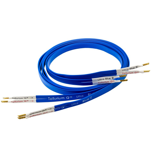 Tellurium Q Ultra Blue II – Kable głośnikowe konfekcja 2 x 1m