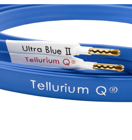 Tellurium Q Ultra Blue II – Kable głośnikowe konfekcja 2 x 1m