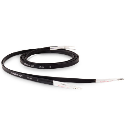 Tellurium Q Silver II – Kable głośnikowe konfekcja 2 x 1.5m