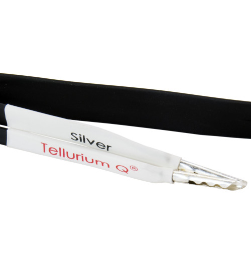 Tellurium Q Silver II – Kable głośnikowe konfekcja 2 x 2.5m