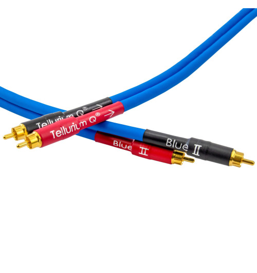 Tellurium Q Blue II RCA - Komplet kabli interkonekt 2 RCA - 2 RCA