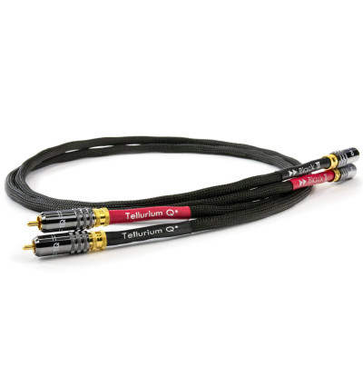 Tellurium Q Black II RCA - Komplet kabli interkonekt RCA - RCA
