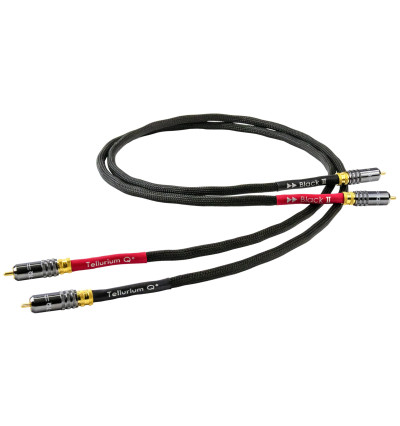 Tellurium Q Black II RCA - Komplet kabli interkonekt RCA - RCA