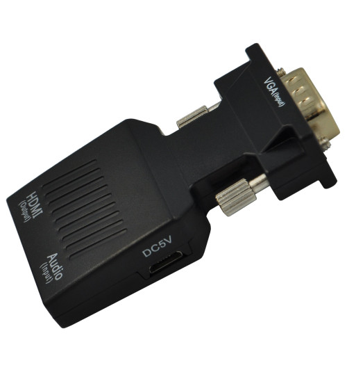 WireWay WW411014 - Konwerter VGA + 3.5mm Jack do HDMI