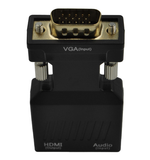 WireWay WW411014 - Konwerter VGA + 3.5mm Jack do HDMI