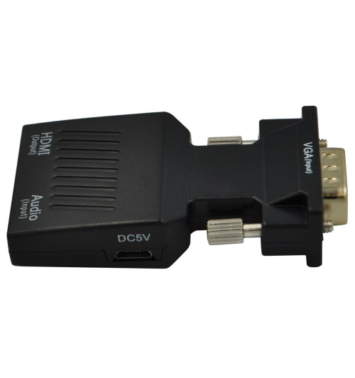 WireWay WW411014 - Konwerter VGA + 3.5mm Jack do HDMI
