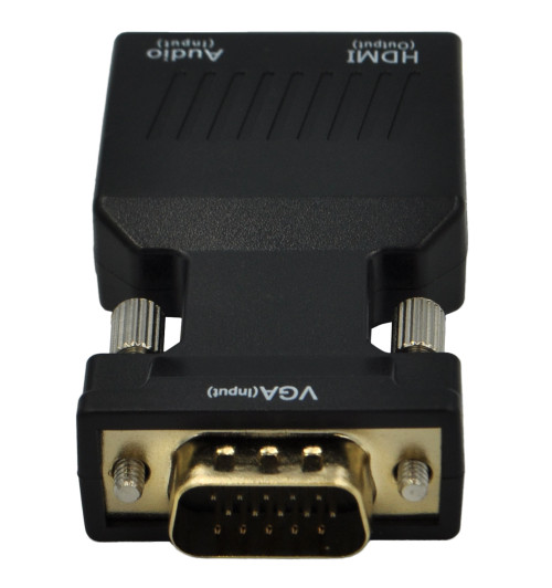 WireWay WW411014 - Konwerter VGA + 3.5mm Jack do HDMI