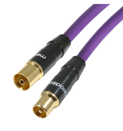 Kabel antenowy wtyk antenowy - gniazdo antenowe Melodika MDANTGW