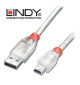 Kabel (przewód) USB A - mini B Lindy