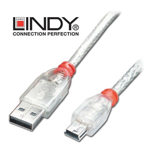 Kabel (przewód) USB A - mini B Lindy