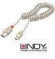 Kabel (przewód) USB A - mini B spiralny Lindy 31925