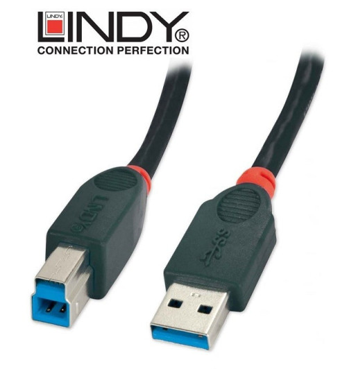 Kabel (przewółd) USB A-B Lindy 31461