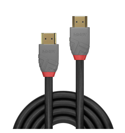 Kabel HDMI 2.1 Ultra High Speed 8K, 10K, 48Gbps Lindy 3695x Anthra Line