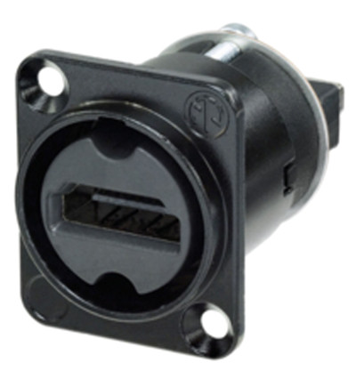 Złącze gniazdo HDMI 2.0 panelowe D - Neutrik NAHDMI-W-B