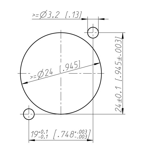 Złącze gniazdo EtherCON CAT 5 / RJ45 panelowe D - Neutrik NE8FDP-B