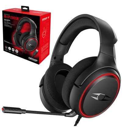 TAKSTAR SPLENDOR - Słuchawki gamingowe USB z mikrofonem i Virtual 7.1 Surround