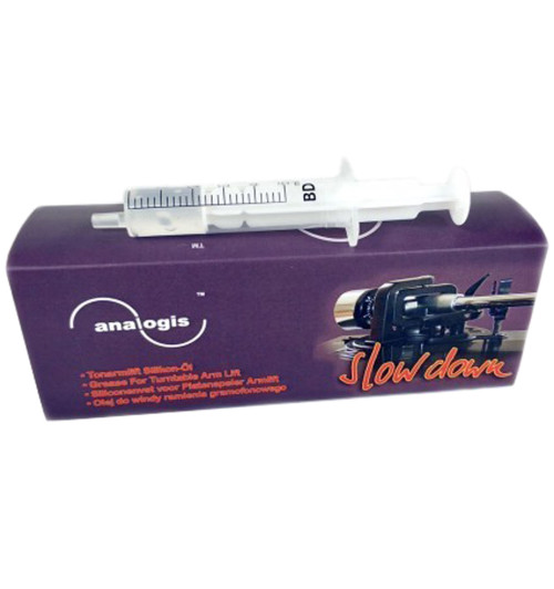 Analogis Slow Down - Silikonowy olej do tłumika windy ramienia gramofonu 2 ml