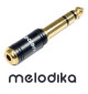 Melodika MDJGMJ  mini Jack 3.5mm - Jack 6.3 mm