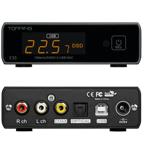 Topping E30 - Przetwornik cyfrowo-analogowy DAC
