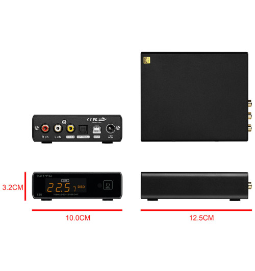 Topping E30 - Przetwornik cyfrowo-analogowy DAC