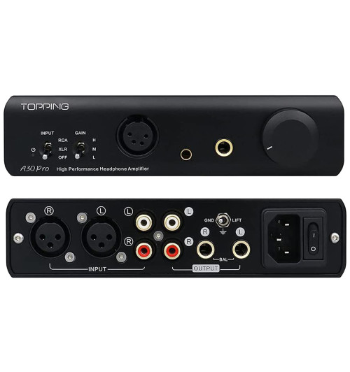 Topping A30 Pro - Wzmacniacz słuchawkowy Hi-Res