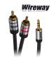 Kabel Jack - 2RCA Wireway 3m