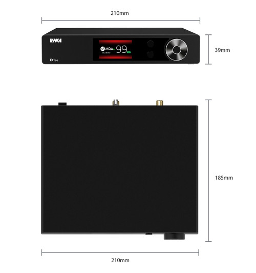 SMSL VMV D1se - Przetwornik cyfrowo-analogowy DAC z MQA i Bluetooth 5.0