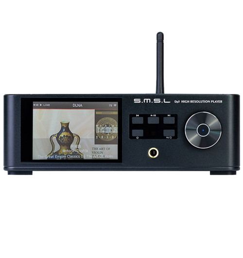 SMSL DP5 - Odtwarzacz sieciowy DAC Hi-Res MQA z DLNA, AirPlay, Wi-Fi, Bluetooth