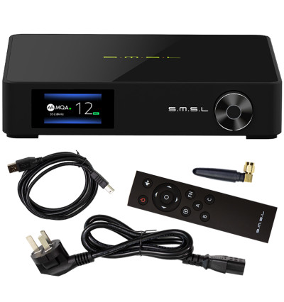 SMSL M400 - Przetwornik cyfrowo-analogowy DAC z MQA i Bluetooth 5.0
