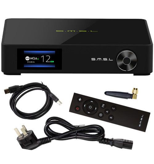 SMSL M400 - Przetwornik cyfrowo-analogowy DAC z MQA i Bluetooth 5.0