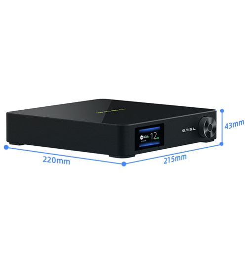 SMSL M400 - Przetwornik cyfrowo-analogowy DAC z MQA i Bluetooth 5.0