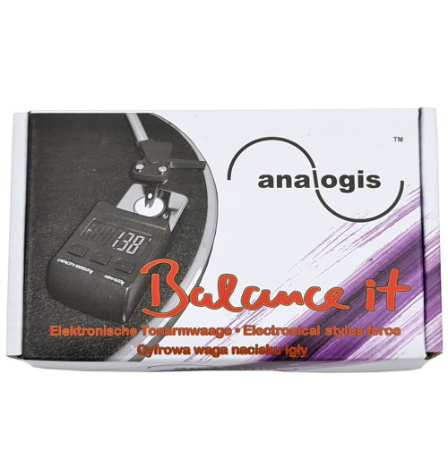 Analogis Balance it - Waga do kalibracji wkładek gramofonowych