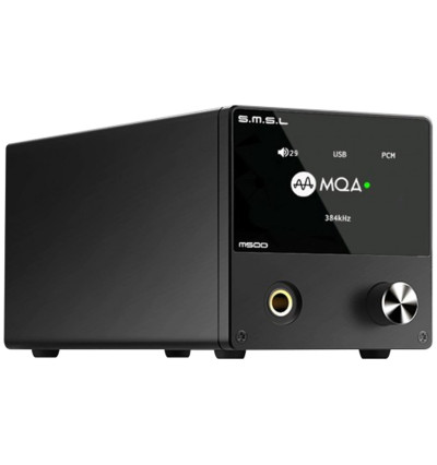 SMSL M500 - Wzmacniacz słuchawkowy z DAC i MQA