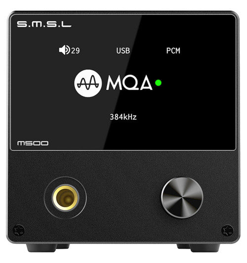 SMSL M500 - Wzmacniacz słuchawkowy z DAC i MQA