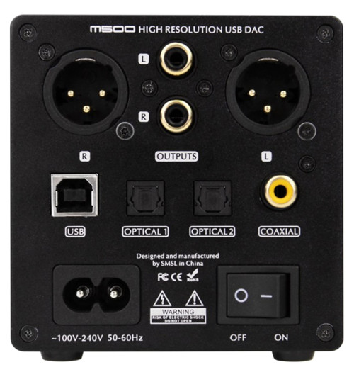 SMSL M500 - Wzmacniacz słuchawkowy z DAC i MQA