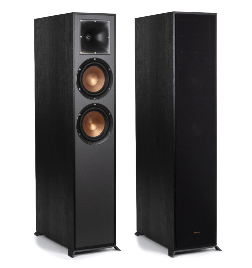 Klipsch R-625FA + R-52C + R-41M + R-100SW - Zestaw kolumn do kina domowego z Dolby Atmos