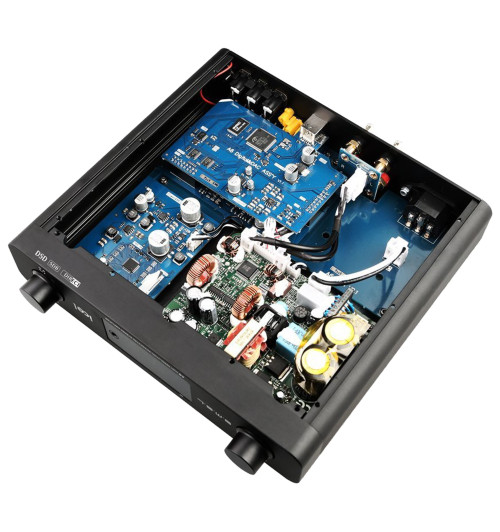 SMSL A6 - Wzmacniacz zintegrowany stereo / wzmacniacz słuchawkowy z DAC