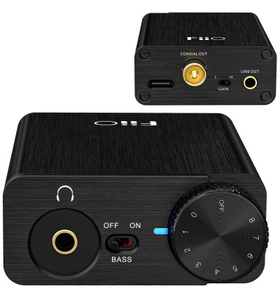 FiiO E10K-TypeC - Wzmacniacz słuchawkowy z USB DAC