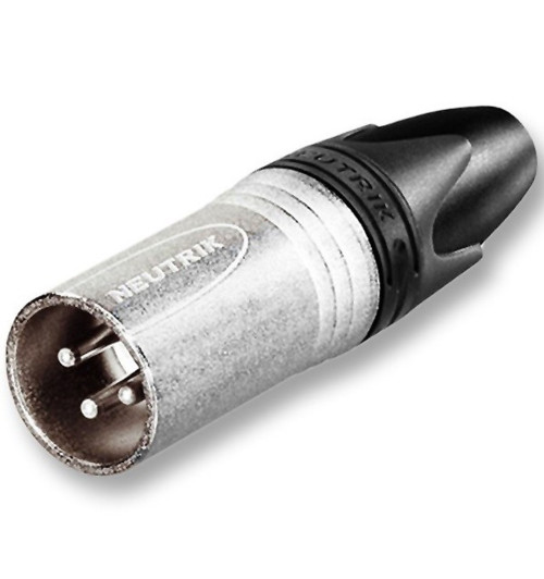 Neutrik NC3FXX + NC3MXX - Zestaw 2 wtyków 3-pinowych XLR (męski + żeński)