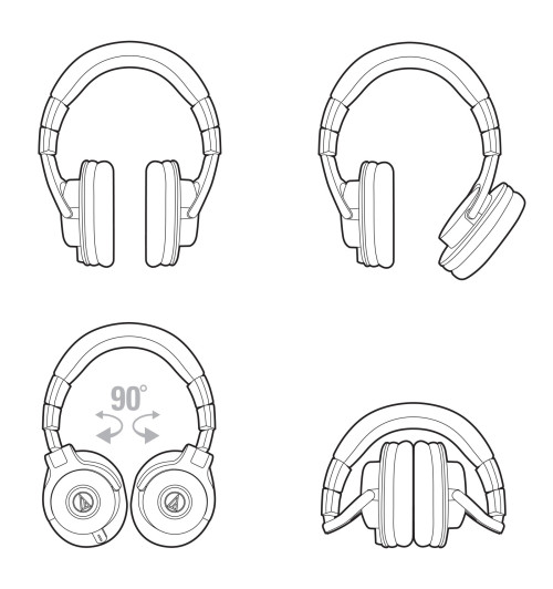 Audio-Technica ATH-M40X - Słuchawki wokółuszne studyjne DJ