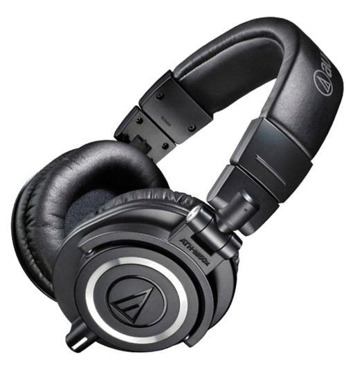 Audio-Technica ATH-M50X - Słuchawki wokółuszne studyjne DJ